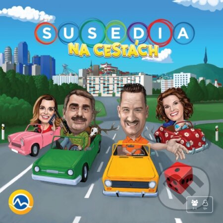 Spoločenská hra: Susedia na cestách - stolová hra (Markíza - Slovakia). Markíza - Slovakia, 2019 Spoločenská hra: Susedia na cestách - stolová hra (Markíza - Slovakia). Markíza - Slovakia, 2019