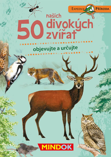 Společenská hra: Expedice příroda: 50 našich divokých zvířat (Mindok). Mindok, 2018 Společenská hra: Expedice příroda: 50 našich divokých zvířat (Mindok). Mindok, 2018