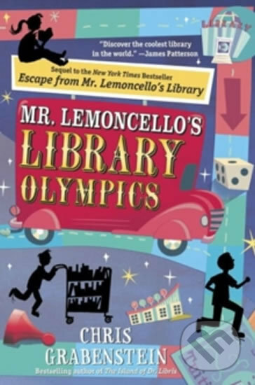Kniha: Mr. Lemoncello's Library Olympics (Chris Grabenstein). Random House, 2016 Kniha: Mr. Lemoncello's Library Olympics (Chris Grabenstein). Random House, 2016