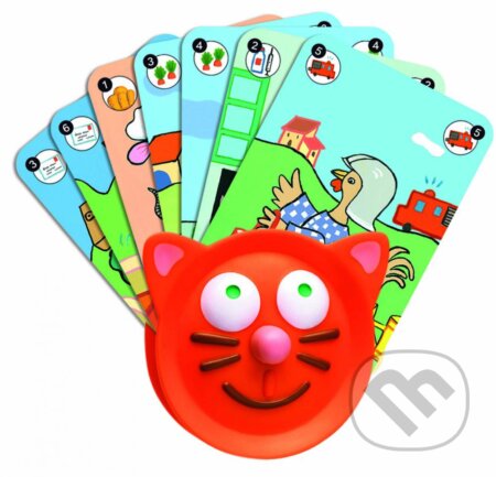 Společenská hra: Držiak na karty Mačička (Djeco). Djeco, 2019 Společenská hra: Držiak na karty Mačička (Djeco). Djeco, 2019