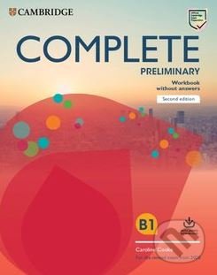 Kniha: Complete Preliminary: Workbook without Answers with Audio Download (Caroline Cooke). Cambridge University Press, 2019 Kniha: Complete Preliminary: Workbook without Answers with Audio Download (Caroline Cooke). Cambridge University Press, 2019
