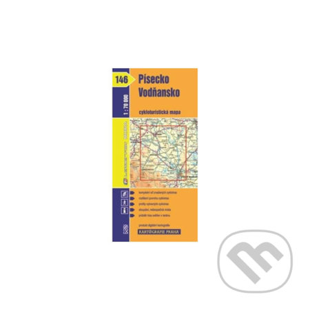 1: 70T(146)-Písecko,Vodňansko (cyklomapa) (Kartografie Praha). Kartografie Praha 1: 70T(146)-Písecko,Vodňansko (cyklomapa) (Kartografie Praha). Kartografie Praha