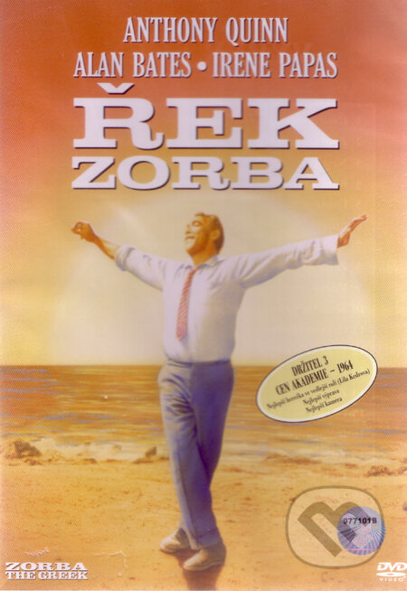 Film: Grék Zorba (Michael Cacoyannis) (DVD). Bonton Film, 1964 Film: Grék Zorba (Michael Cacoyannis) (DVD). Bonton Film, 1964