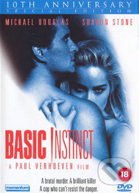Film: Základný inštinkt Film X (Paul Verhoeven) (DVD). Hollywood, 1992 Film: Základný inštinkt Film X (Paul Verhoeven) (DVD). Hollywood, 1992