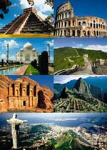 Puzzle: The 7 New Wonders of the World (Jumbo). Jumbo Puzzle: The 7 New Wonders of the World (Jumbo). Jumbo