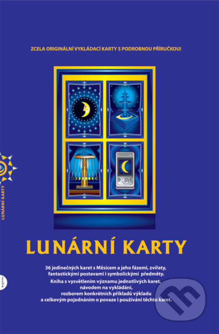Kniha: Lunární karty (kniha + karty) (Eugenika). Eugenika, 2009 Kniha: Lunární karty (kniha + karty) (Eugenika). Eugenika, 2009