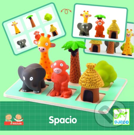 Spoločenská hra: Eduludo – Spacio (Djeco). Djeco, 2019 Spoločenská hra: Eduludo – Spacio (Djeco). Djeco, 2019