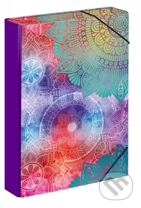 Desky na školní sešity Baagl Jumbo Mandala (Presco Group). Presco Group, 2019 Desky na školní sešity Baagl Jumbo Mandala (Presco Group). Presco Group, 2019
