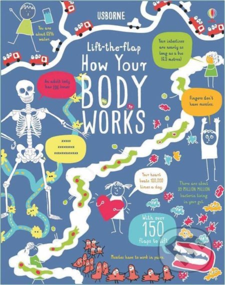 Kniha: Lift-the-Flap: How Your Body Works (Rosie Dickins). Usborne, 2019 Kniha: Lift-the-Flap: How Your Body Works (Rosie Dickins). Usborne, 2019