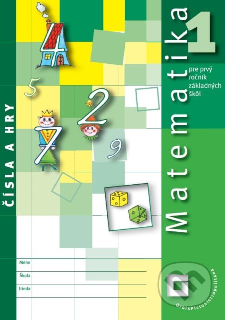 Kniha: Matematika 1 - pre prvý ročník základných škôl - Čísla a hry (Pavol Černek a Vladimír Repáš). Orbis Pictus Istropolitana, 2019 Kniha: Matematika 1 - pre prvý ročník základných škôl - Čísla a hry (Pavol Černek a Vladimír Repáš). Orbis Pictus Istropolitana, 2019