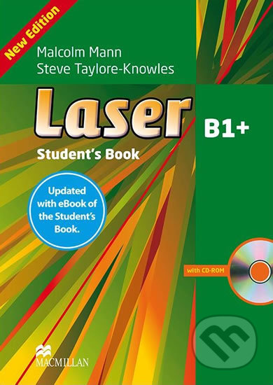 Kniha: Laser B1+: Student's Book & eBook (Malcolm Mann a Steve Taylore-Knowles). MacMillan, 2013 Kniha: Laser B1+: Student's Book & eBook (Malcolm Mann a Steve Taylore-Knowles). MacMillan, 2013