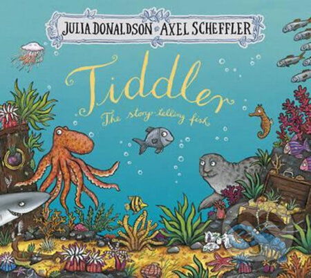 Kniha: Tiddler (Julia Donaldson). Scholastic, 2016 Kniha: Tiddler (Julia Donaldson). Scholastic, 2016
