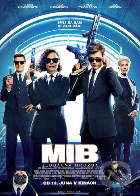 Film: Film muži v čiernom: Globálna hrozba (F. Gary Gray) (DVD). Bonton Film, 2019 Film: Film muži v čiernom: Globálna hrozba (F. Gary Gray) (DVD). Bonton Film, 2019