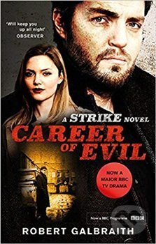 Kniha: Career of Evil (film tie-in) (J.K. Rowling a Robert Galbraith). Sphere, 2018 Kniha: Career of Evil (film tie-in) (J.K. Rowling a Robert Galbraith). Sphere, 2018