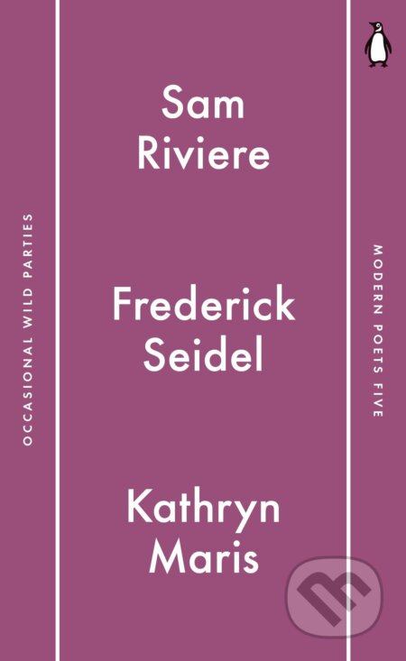 Kniha: Occasional Wild Parties (Sam Riviere). Penguin Books, 2017 Kniha: Occasional Wild Parties (Sam Riviere). Penguin Books, 2017