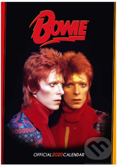 Oficiální kalendář 2020: David Bowie (A3), , 2019