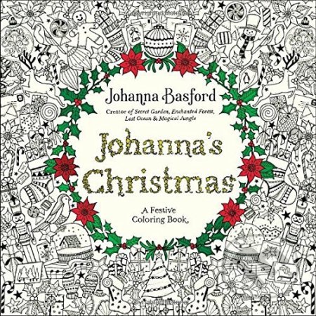 Kniha: Johanna's Christmas (Johanna Basford). Penguin Books, 2016 Kniha: Johanna's Christmas (Johanna Basford). Penguin Books, 2016