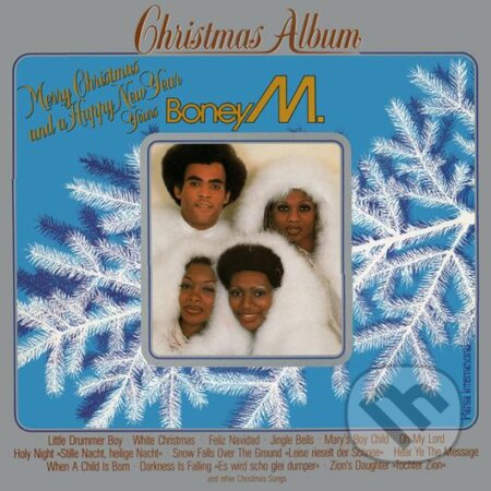 Hudobné CD: Boney M.: Christmas Album LP (Hudobné albumy). Hudobné albumy, 2017 Hudobné CD: Boney M.: Christmas Album LP (Hudobné albumy). Hudobné albumy, 2017