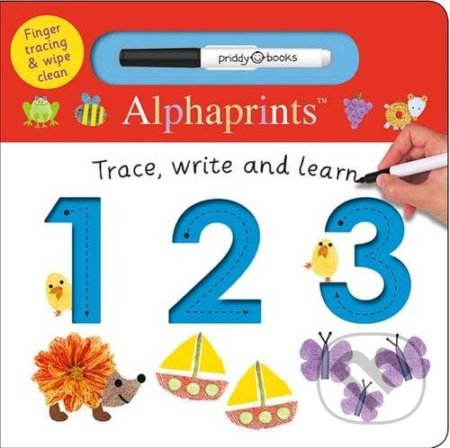 Kniha: 123: Alphaprints Trace, Write, Learn (Roger Priddy). Priddy Books, 2017 Kniha: 123: Alphaprints Trace, Write, Learn (Roger Priddy). Priddy Books, 2017