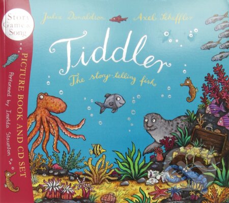 Kniha: Tiddler (Julia Donaldson). Scholastic, 2009 Kniha: Tiddler (Julia Donaldson). Scholastic, 2009