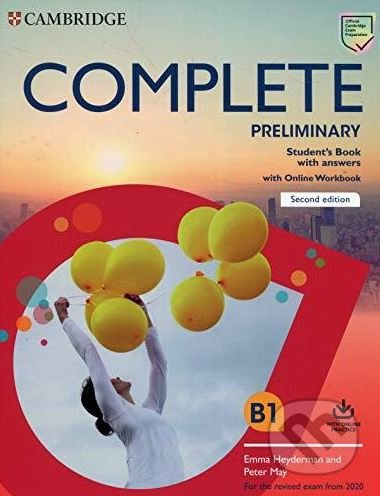 Kniha: Complete Preliminary - Student's Book (Emma Heyderman a Peter May). Cambridge University Press, 2019 Kniha: Complete Preliminary - Student's Book (Emma Heyderman a Peter May). Cambridge University Press, 2019