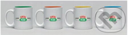 Keramický mini hrnček Friends: Central Perk set 4 kusov (Friends). Friends, 2019 Keramický mini hrnček Friends: Central Perk set 4 kusov (Friends). Friends, 2019