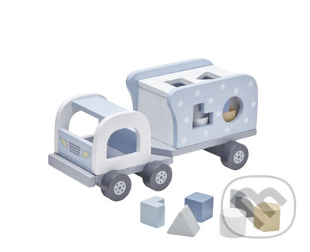 Spoločenská hra: Nákladiak s kockami drevený Blue (Kids Concept). Kids Concept, 2019 Spoločenská hra: Nákladiak s kockami drevený Blue (Kids Concept). Kids Concept, 2019