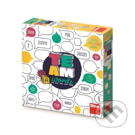 Spoločenská hra: Team words (Dino). Dino, 2019 Spoločenská hra: Team words (Dino). Dino, 2019
