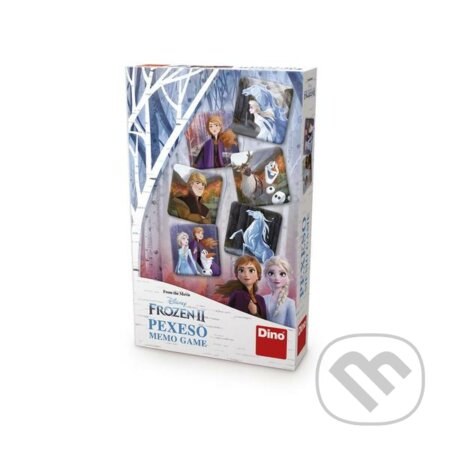 Společenská hra: Pexeso - Frozen II. (Dino). Dino, 2019 Společenská hra: Pexeso - Frozen II. (Dino). Dino, 2019