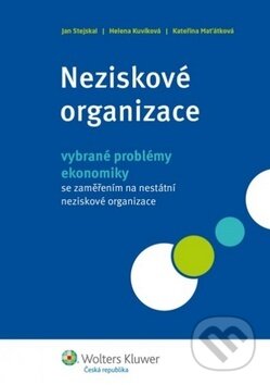 Kniha: Neziskové organizace (Helena Kuvíková, Jan Stejskal a Kateřina Maťáková). Wolters Kluwer ČR, 2013 Kniha: Neziskové organizace (Helena Kuvíková, Jan Stejskal a Kateřina Maťáková). Wolters Kluwer ČR, 2013