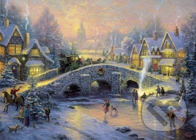 Puzzle: Painter of Light (Thomas Kinkade). Schmidt Puzzle: Painter of Light (Thomas Kinkade). Schmidt