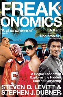 Kniha: Freakonomics (Stephen J. Dubner a Steven D. Levitt). Penguin Books, 2006 Kniha: Freakonomics (Stephen J. Dubner a Steven D. Levitt). Penguin Books, 2006
