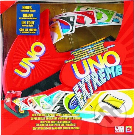 Spoločenská hra: Uno Extreme (Mattel). Mattel, 2006 Spoločenská hra: Uno Extreme (Mattel). Mattel, 2006