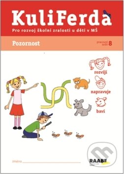 Kniha: Pozornost - PS 8 pro SPU v MŠ (Věra Gošová). Raabe, 2013 Kniha: Pozornost - PS 8 pro SPU v MŠ (Věra Gošová). Raabe, 2013