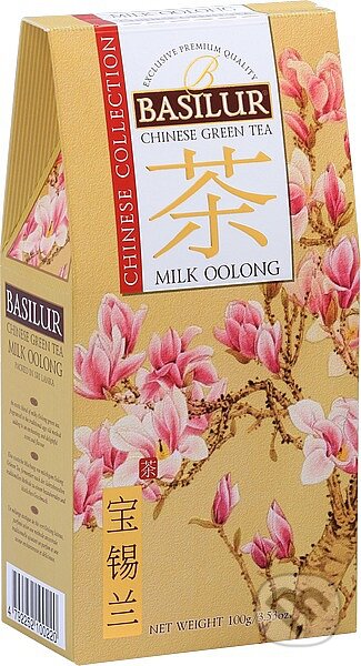 Kávy a čaje: BASILUR Chinese Milk Oolong (Bio - Racio). Bio - Racio, 2019 Kávy a čaje: BASILUR Chinese Milk Oolong (Bio - Racio). Bio - Racio, 2019