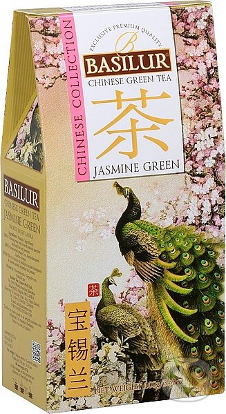 Kávy a čaje: BASILUR Chinese Jasmine Green (Bio - Racio). Bio - Racio, 2019 Kávy a čaje: BASILUR Chinese Jasmine Green (Bio - Racio). Bio - Racio, 2019