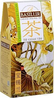 Kávy a čaje: BASILUR Chinese Tie Guan Yin (Bio - Racio). Bio - Racio, 2019 Kávy a čaje: BASILUR Chinese Tie Guan Yin (Bio - Racio). Bio - Racio, 2019