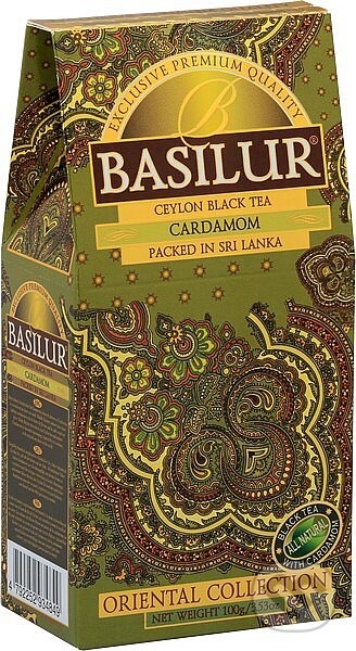 Kávy a čaje: BASILUR Orient Cardamom (Bio - Racio). Bio - Racio, 2019 Kávy a čaje: BASILUR Orient Cardamom (Bio - Racio). Bio - Racio, 2019
