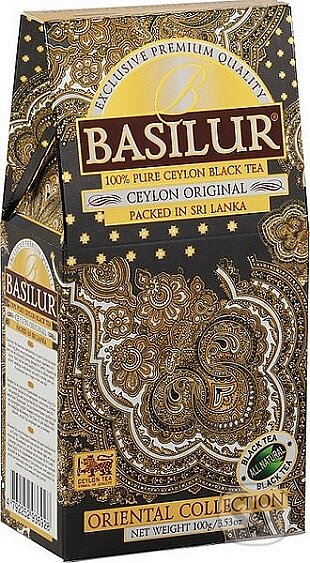 Kávy a čaje: BASILUR Orient Ceylon Original (Bio - Racio). Bio - Racio, 2019 Kávy a čaje: BASILUR Orient Ceylon Original (Bio - Racio). Bio - Racio, 2019