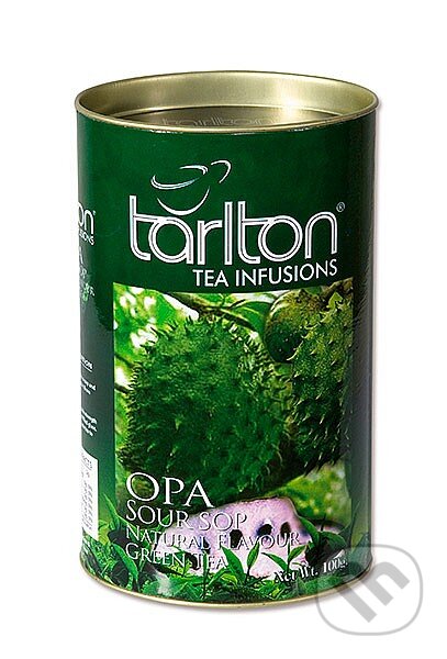 Kávy a čaje: TARLTON Green Soursop (Bio - Racio). Bio - Racio, 2019 Kávy a čaje: TARLTON Green Soursop (Bio - Racio). Bio - Racio, 2019