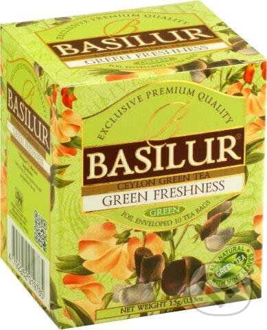 Kávy a čaje: BASILUR Bouquet Green Freshness (Bio - Racio). Bio - Racio, 2019 Kávy a čaje: BASILUR Bouquet Green Freshness (Bio - Racio). Bio - Racio, 2019