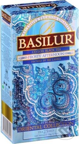Kávy a čaje: BASILUR Orient Frosty Afternoon (Bio - Racio). Bio - Racio, 2019 Kávy a čaje: BASILUR Orient Frosty Afternoon (Bio - Racio). Bio - Racio, 2019