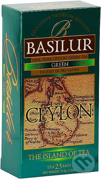 Kávy a čaje: BASILUR Island of Tea Green (Bio - Racio). Bio - Racio, 2019 Kávy a čaje: BASILUR Island of Tea Green (Bio - Racio). Bio - Racio, 2019