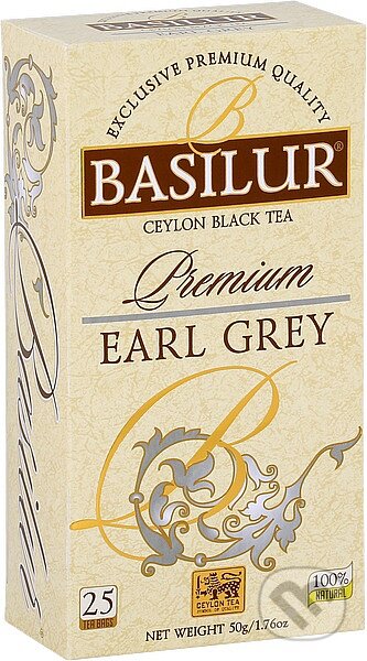 Kávy a čaje: BASILUR Premium Earl Grey (Bio - Racio). Bio - Racio, 2019 Kávy a čaje: BASILUR Premium Earl Grey (Bio - Racio). Bio - Racio, 2019