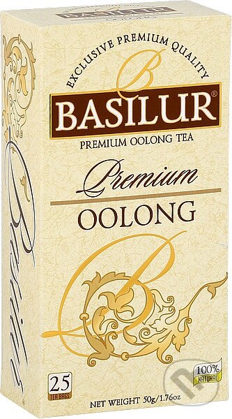 Kávy a čaje: BASILUR Premium Oolong (Bio - Racio). Bio - Racio, 2019 Kávy a čaje: BASILUR Premium Oolong (Bio - Racio). Bio - Racio, 2019