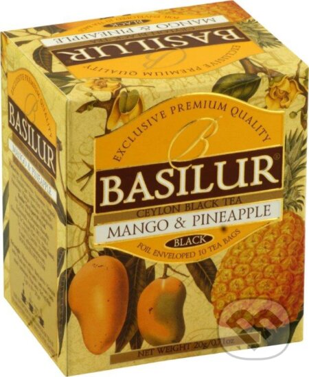 Kávy a čaje: BASILUR Magic Mango & Pineapple (Bio - Racio). Bio - Racio, 2019 Kávy a čaje: BASILUR Magic Mango & Pineapple (Bio - Racio). Bio - Racio, 2019
