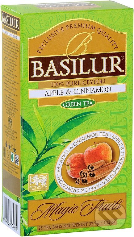 Kávy a čaje: BASILUR Magic Apple & Cinnamon (Bio - Racio). Bio - Racio, 2019 Kávy a čaje: BASILUR Magic Apple & Cinnamon (Bio - Racio). Bio - Racio, 2019