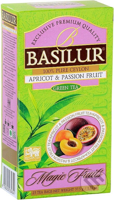 Kávy a čaje: BASILUR Magic Apricot & Passion Fruit (Bio - Racio). Bio - Racio, 2019 Kávy a čaje: BASILUR Magic Apricot & Passion Fruit (Bio - Racio). Bio - Racio, 2019