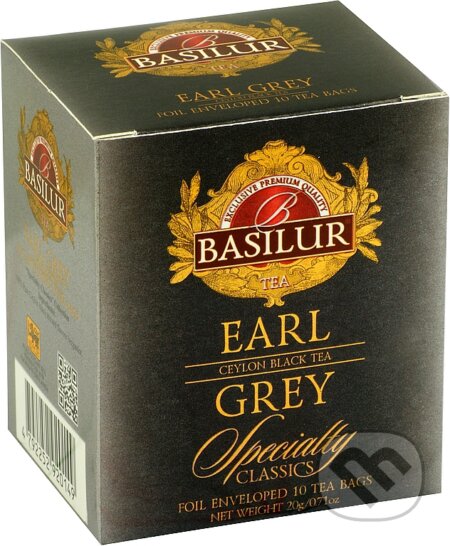 Kávy a čaje: BASILUR Specialty Earl Grey (Bio - Racio). Bio - Racio, 2019 Kávy a čaje: BASILUR Specialty Earl Grey (Bio - Racio). Bio - Racio, 2019