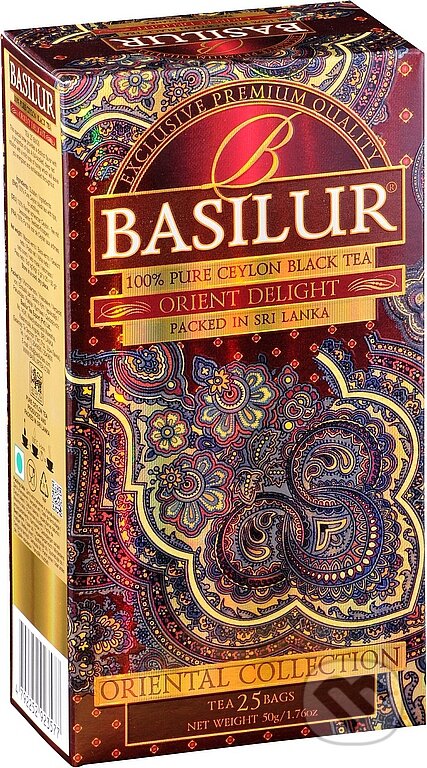 Kávy a čaje: BASILUR Orient Delight (Bio - Racio). Bio - Racio, 2019 Kávy a čaje: BASILUR Orient Delight (Bio - Racio). Bio - Racio, 2019